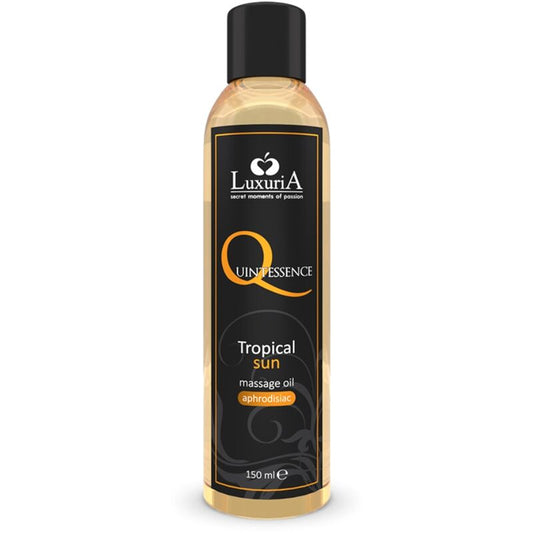 Intimateline Luxuria Quintessence Massage Oil Tropical Sun 150 Ml | Niks.fi verkkokauppa