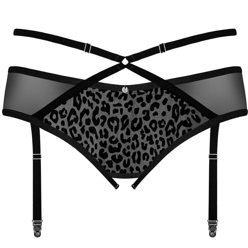 Obsessive Jagueria Garter Belt 4Xl/5Xl | Niks.fi verkkokauppa