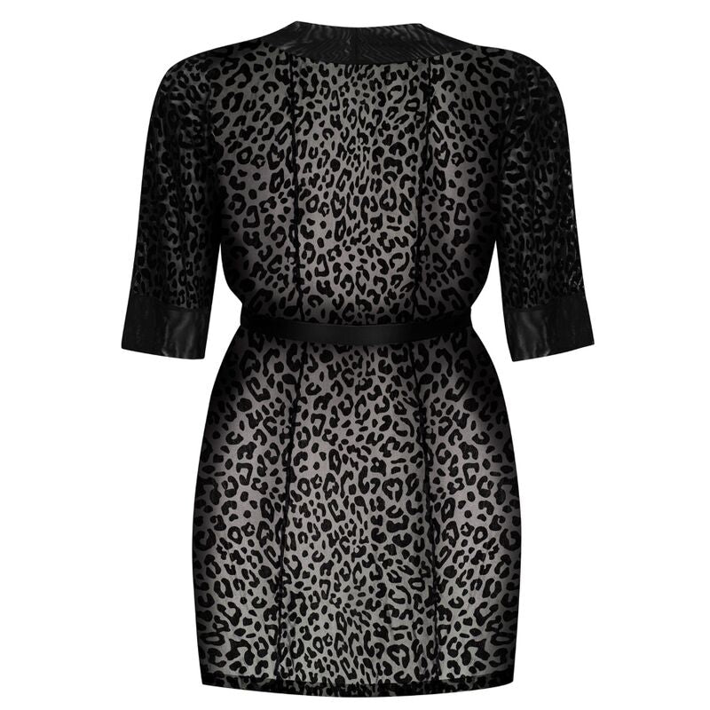 Obsessive Jagueria Peignoir 4Xl/5Xl | Niks.fi verkkokauppa