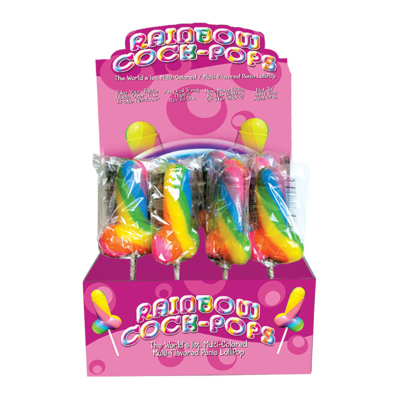 Pride Spencer & Fleetwood Rainbow Cock Lgbt Lollipop | Niks.fi verkkokauppa