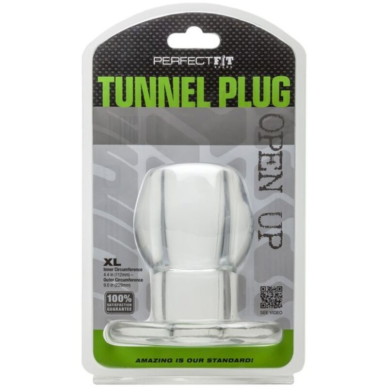 Perfect Fit Brand Tunnel Plug Xl Clear | Niks.fi verkkokauppa