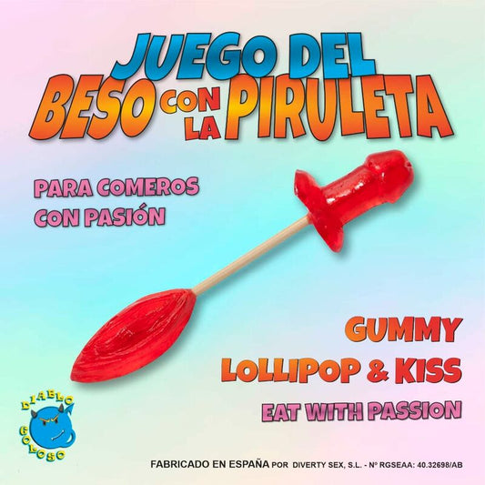 Diablo Picante Gummy Penis And Lips Game | Niks.fi verkkokauppa