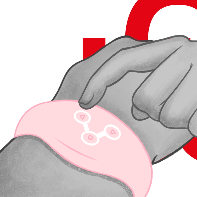 Watchme Wireless Technology Watch Soft Pink | Niks.fi verkkokauppa