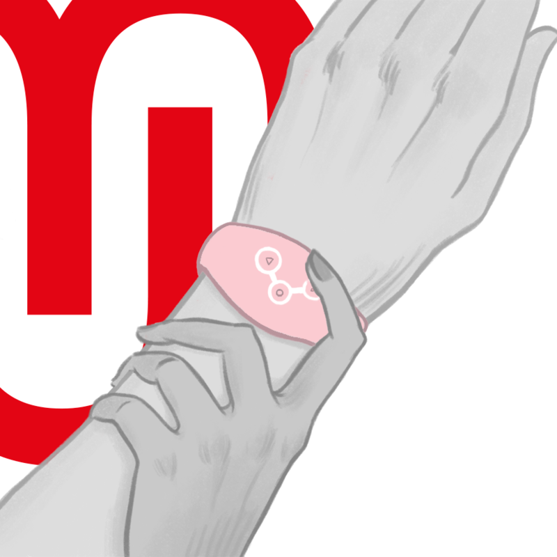 Watchme Wireless Technology Watch Soft Pink | Niks.fi verkkokauppa