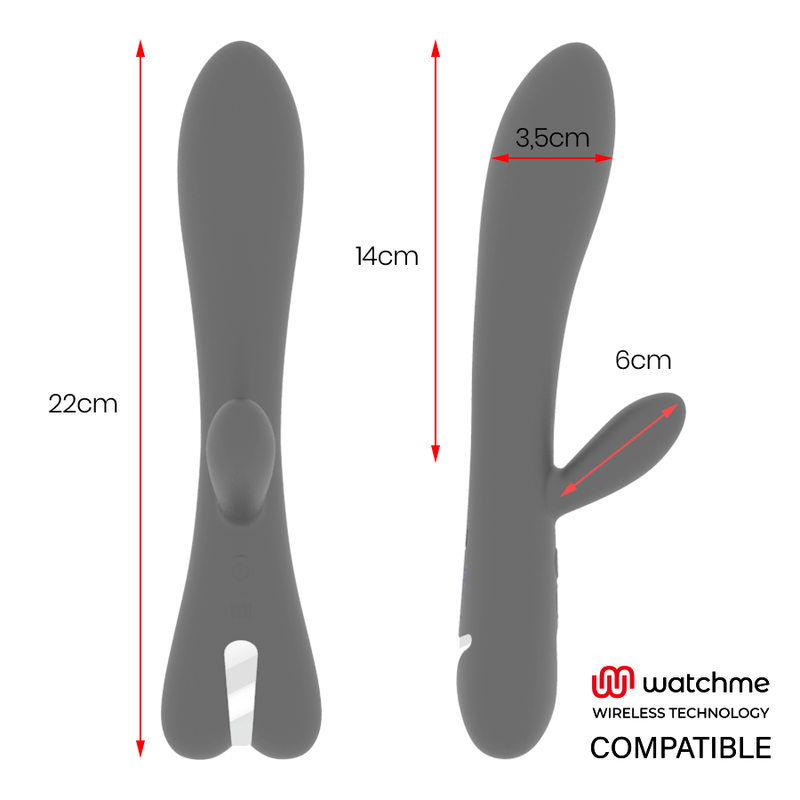 Brilly Glam Erik Vibrator Watchme Wireless Technology Compatible | Niks.fi verkkokauppa