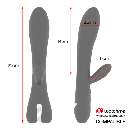 Brilly Glam Erik Vibrator Watchme Wireless Technology Compatible | Niks.fi verkkokauppa
