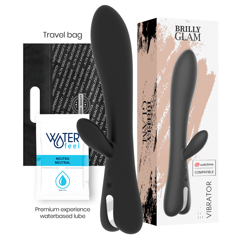 Brilly Glam Erik Vibrator Watchme Wireless Technology Compatible | Niks.fi verkkokauppa