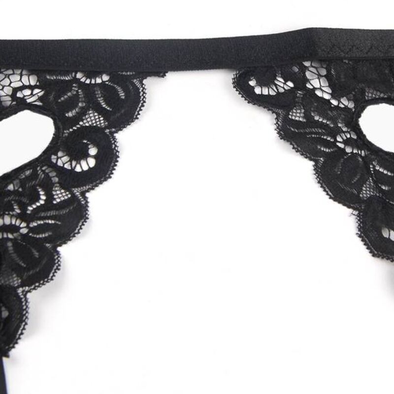 Subblime Set Three Pieces Set Bra + Garter Belt + Thong S/M | Niks.fi verkkokauppa