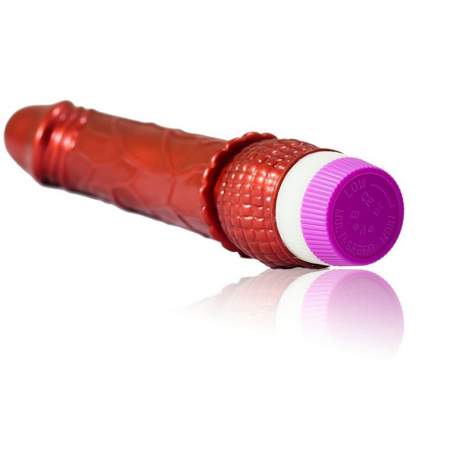 Baile Realistic Red Vibrator 23 Cm | Niks.fi verkkokauppa