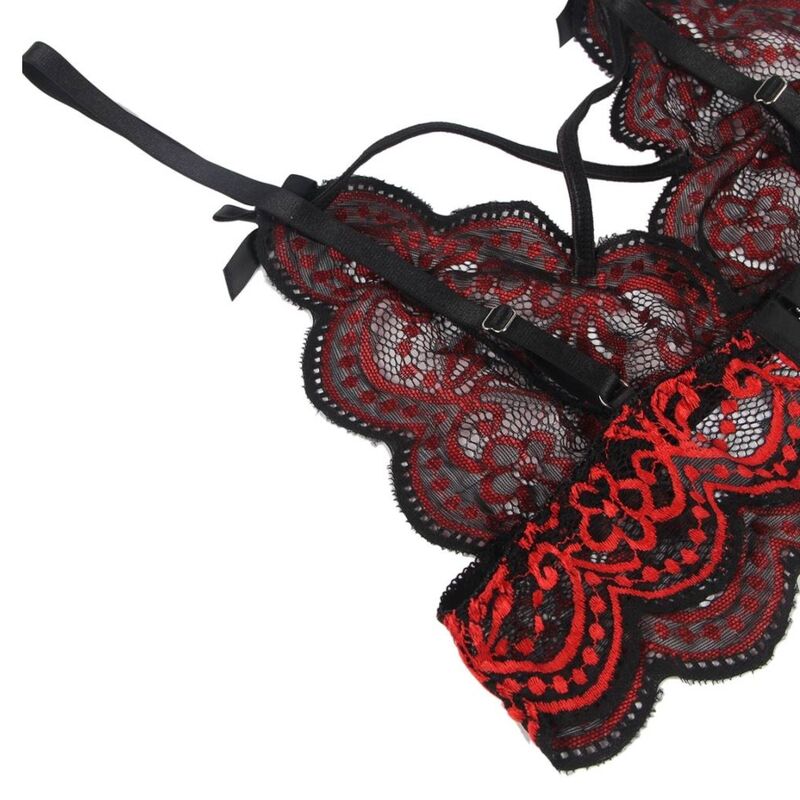 Subblime Set Two Pieces Set Lace Top And Panties S/M | Niks.fi verkkokauppa