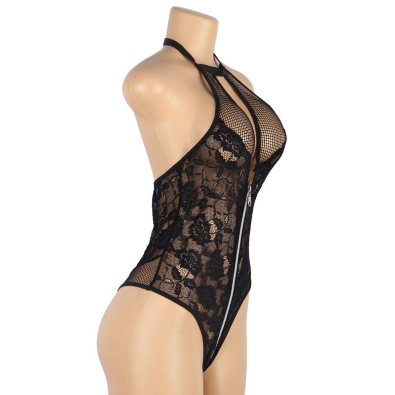 Subblime Teddy Floral Lace Zipper L/Xl | Niks.fi verkkokauppa