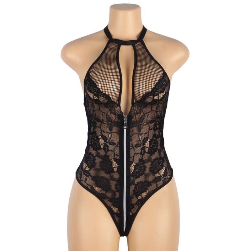 Subblime Teddy Floral Lace Zipper L/Xl | Niks.fi verkkokauppa