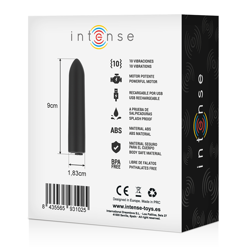 Intense Vibrating Bullet 10 Patterns | Niks.fi verkkokauppa