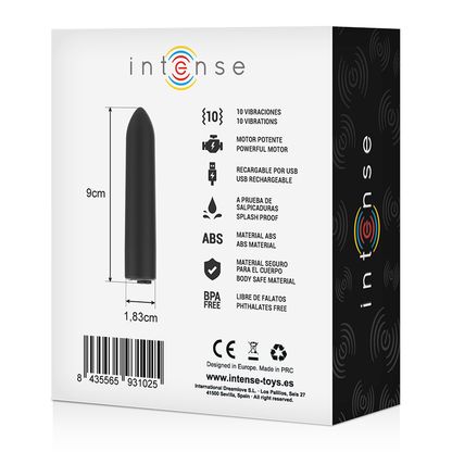 Intense Vibrating Bullet 10 Patterns | Niks.fi verkkokauppa