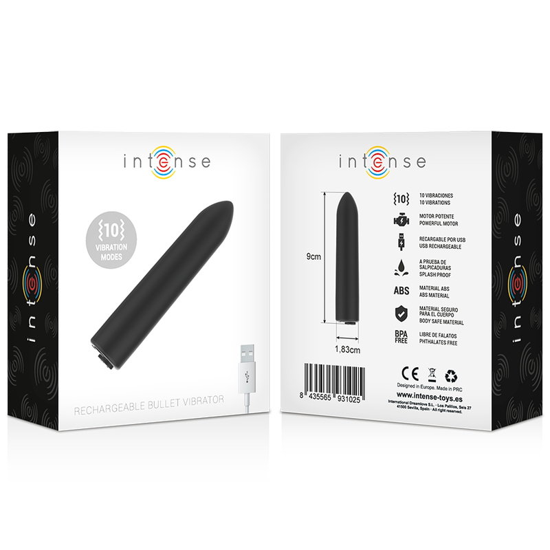 Intense Vibrating Bullet 10 Patterns | Niks.fi verkkokauppa
