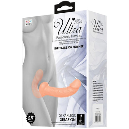 Baile Ultra Passionate Dildo With Harness Without Support | Niks.fi verkkokauppa
