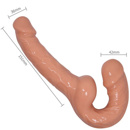 Baile Ultra Passionate Dildo With Harness Without Support | Niks.fi verkkokauppa