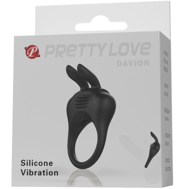 Pretty Love Davion Rabbit Vibrator Ring | Niks.fi verkkokauppa