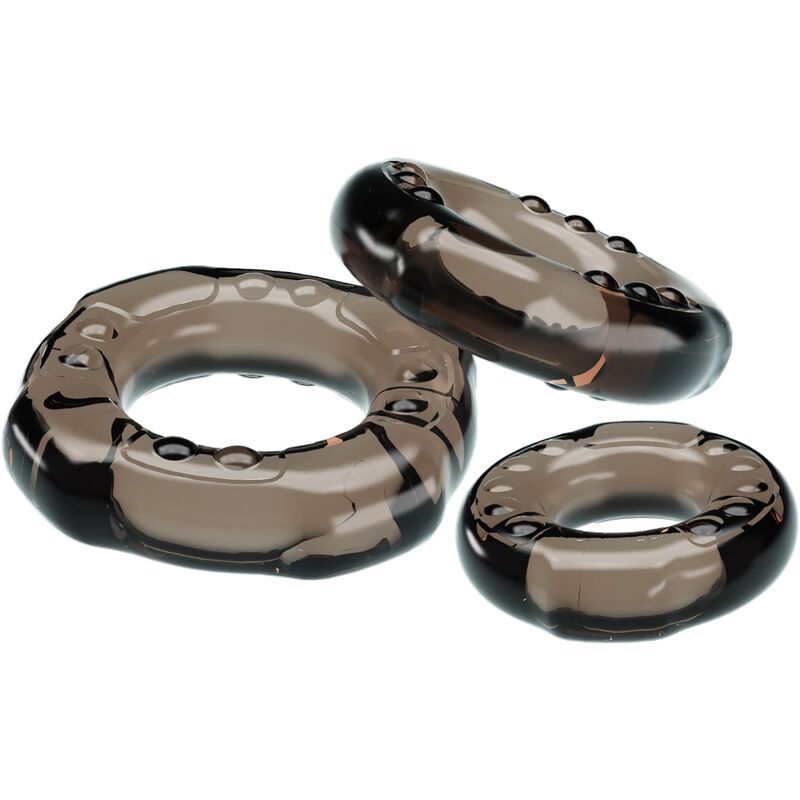 Baile Cock Rings Yvonne Set 3 Penis Rings | Niks.fi verkkokauppa