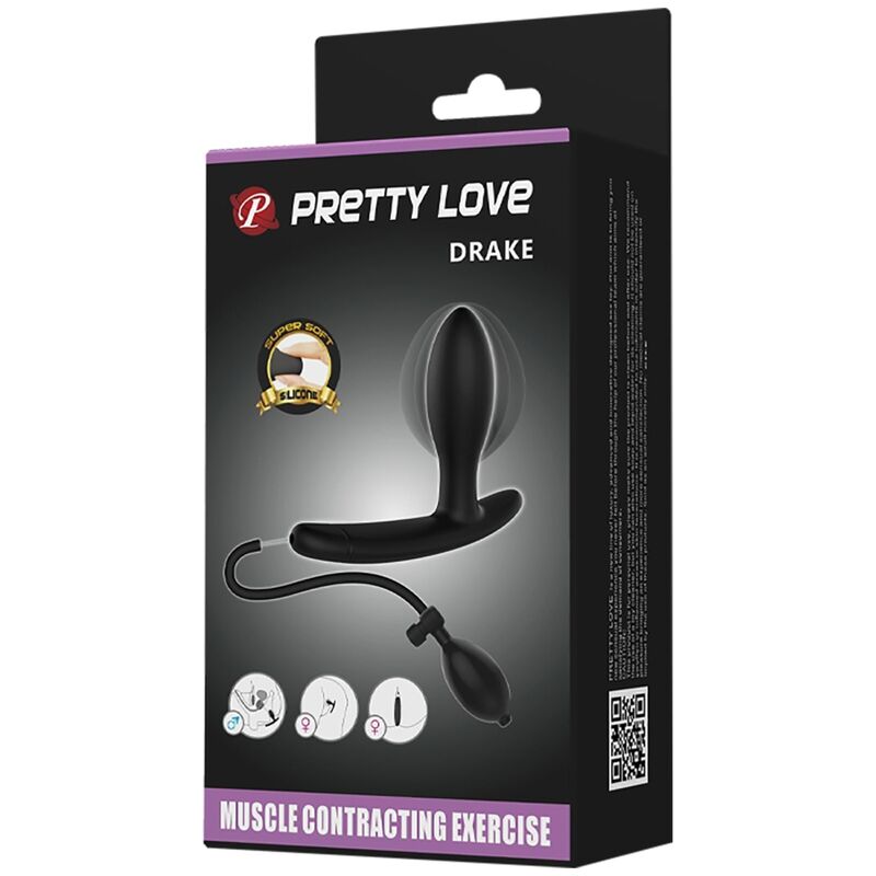 Pretty Love Drake Inflatable Anal Plug | Niks.fi verkkokauppa