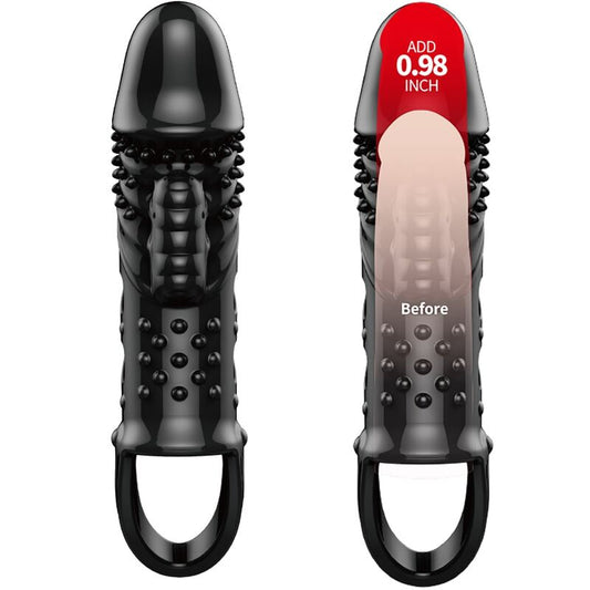 Pretty Love Cecelia Black Penis Sheath | Niks.fi verkkokauppa