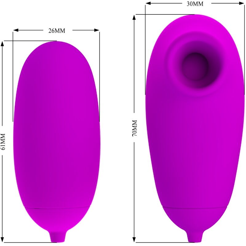 Pretty Love Vibrating And Sucking Bullet | Niks.fi verkkokauppa