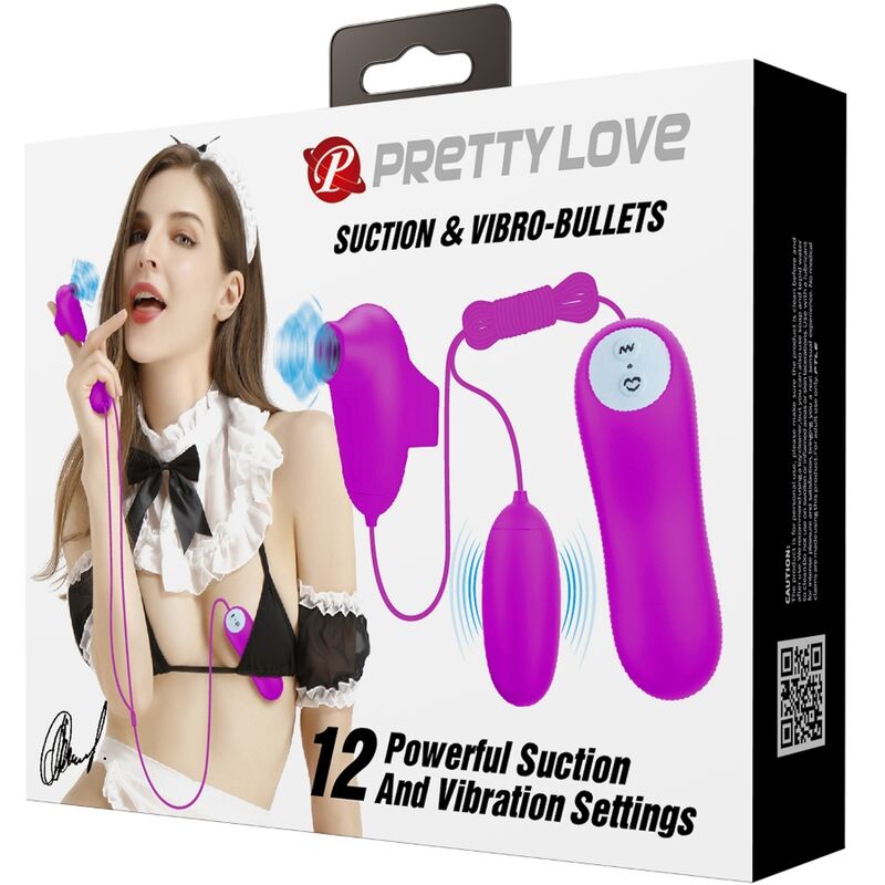 Pretty Love Vibrating And Sucking Bullet | Niks.fi verkkokauppa