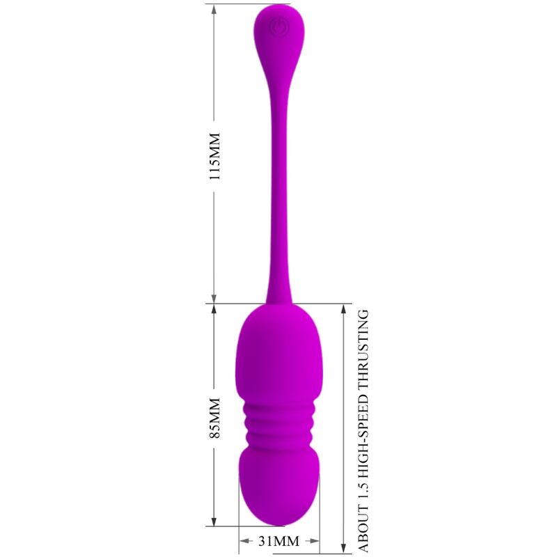 Pretty Love Callieri Vibrating Egg | Niks.fi verkkokauppa