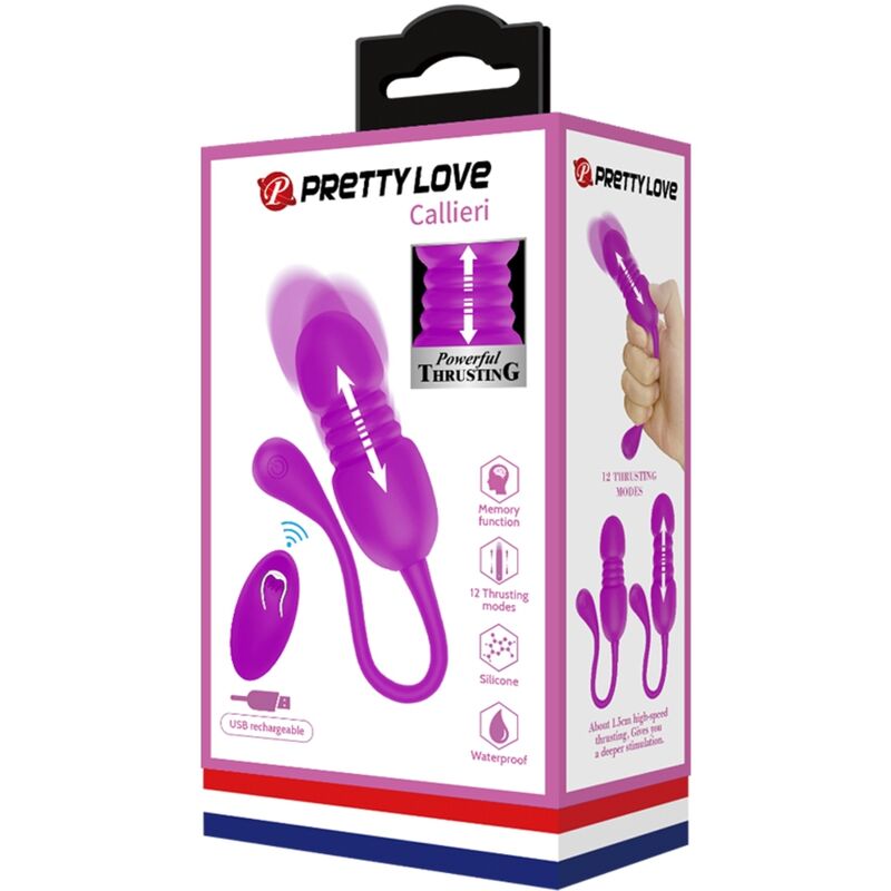Pretty Love Callieri Vibrating Egg | Niks.fi verkkokauppa