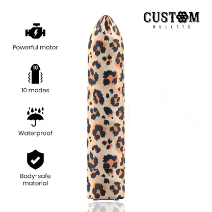 Custom Bullets Leopard Magnetic 10 Intensities | Niks.fi verkkokauppa