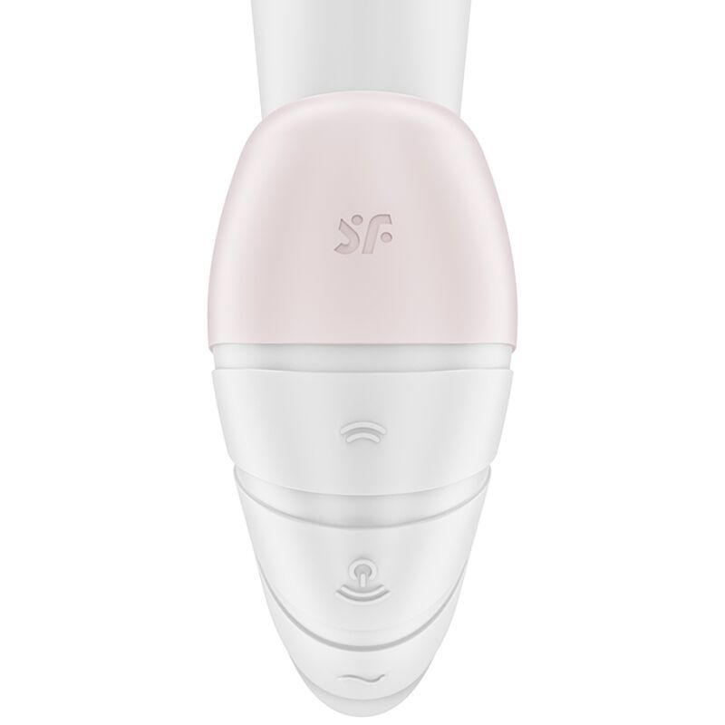 Satisfyer Supernova Air Pulse Stimulator & Vibration White | Niks.fi verkkokauppa