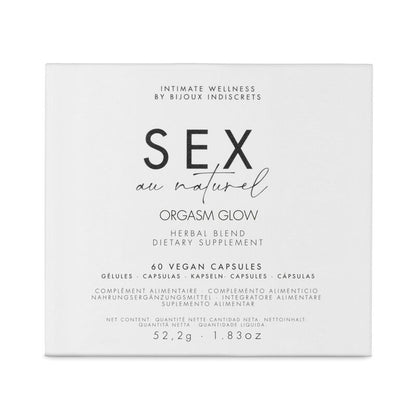 Bijoux Orgasm Glow Food Supplement 60 Capsules | Niks.fi verkkokauppa