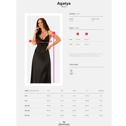 Obsessive Agatya Dress S/M | Niks.fi verkkokauppa