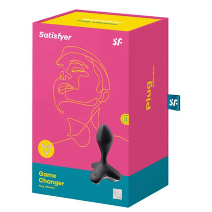 Satisfyer Game Changer - Tärisevä Anustappi Musta | Niks.fi verkkokauppa