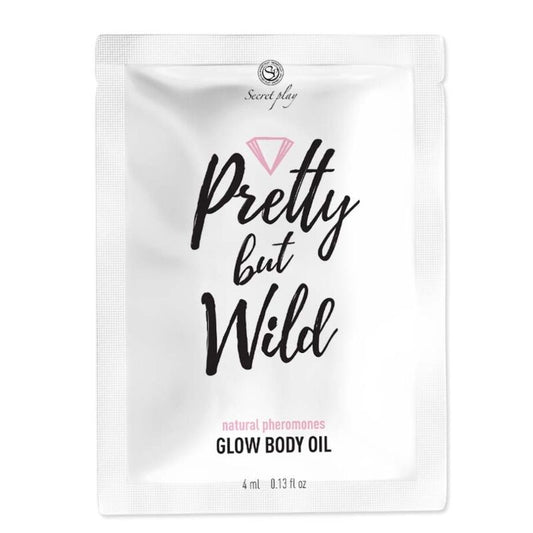 Secretplay Pretty But Wild Glow Body Oil Sachet | Niks.fi verkkokauppa