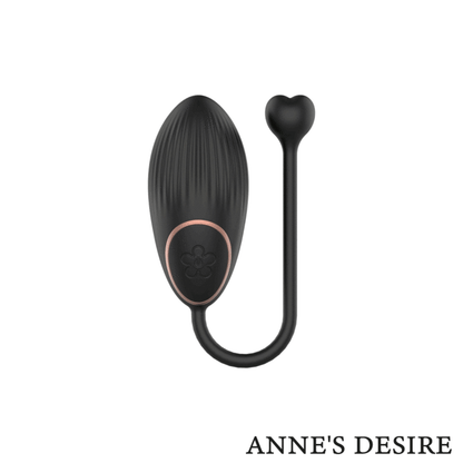 Anne'S Desire Egg Remote Control Technology Watchme Black/Gold | Niks.fi verkkokauppa
