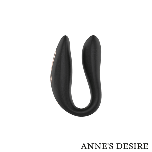 Anne'S Desire Dual Pleasure Tecnolog A Watchme Black/Gold | Niks.fi verkkokauppa
