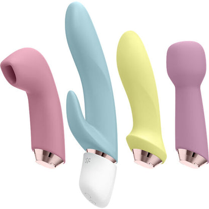 Satisfyer Marvelous Four Vibrator & Air Pulse Set | Niks.fi verkkokauppa