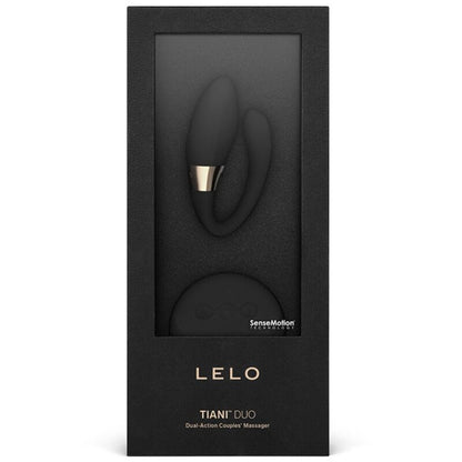 Lelo Tiani Duo Black Couples Massager | Niks.fi verkkokauppa