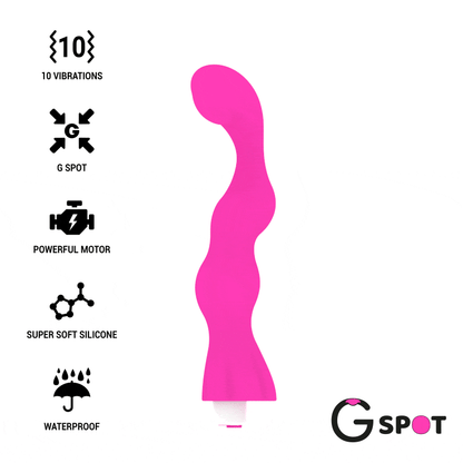 G-Spot George G-Spot Vibrator Gum Pink | Niks.fi verkkokauppa
