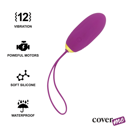 Coverme Lapi Lilac Remote Control Egg | Niks.fi verkkokauppa