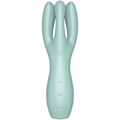 Satisfyer Threesome 3 Vibrator Mint | Niks.fi verkkokauppa
