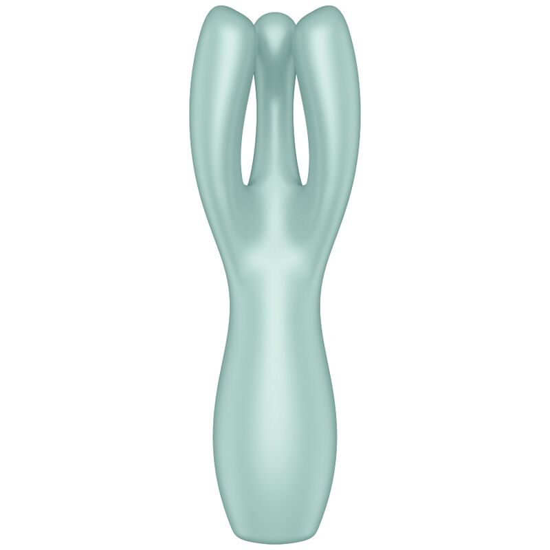 Satisfyer Threesome 3 Vibrator Mint | Niks.fi verkkokauppa