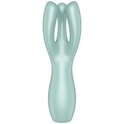 Satisfyer Threesome 3 Vibrator Mint | Niks.fi verkkokauppa