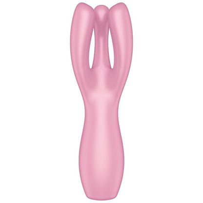 Satisfyer Threesome 3 Vibrator Pink | Niks.fi verkkokauppa