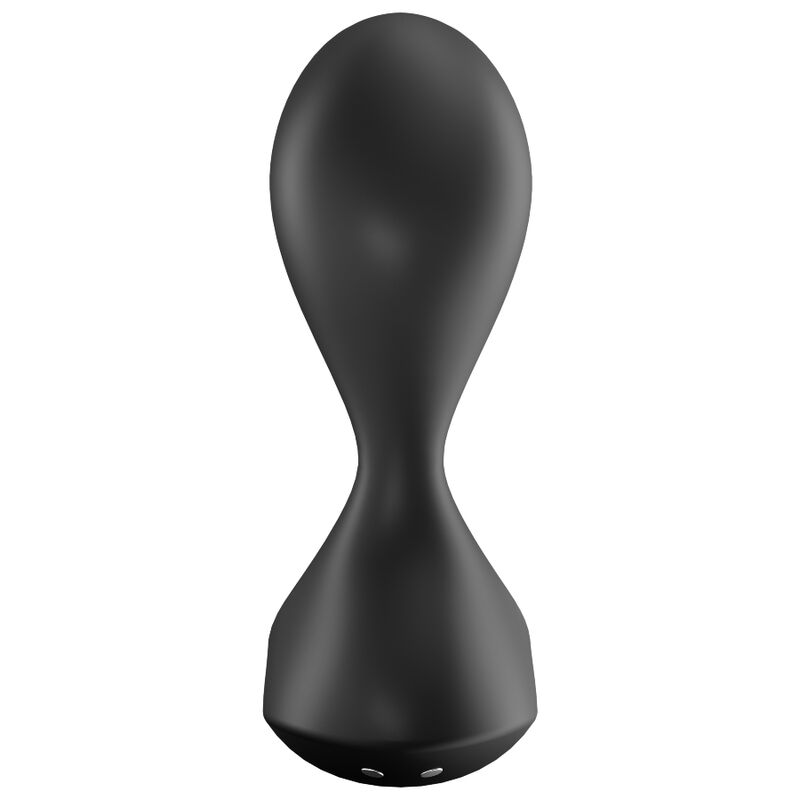 Satisfyer Sweet Seal Vibrating Plug App Black | Niks.fi verkkokauppa