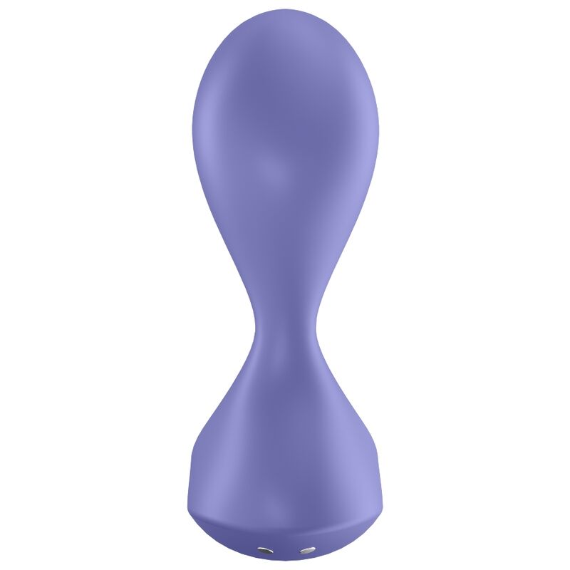 Satisfyer Sweet Seal Vibrating Plug App Lilac | Niks.fi verkkokauppa