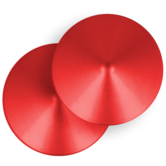 Ohmama Fetish Red Circle Nipple Covers | Niks.fi verkkokauppa