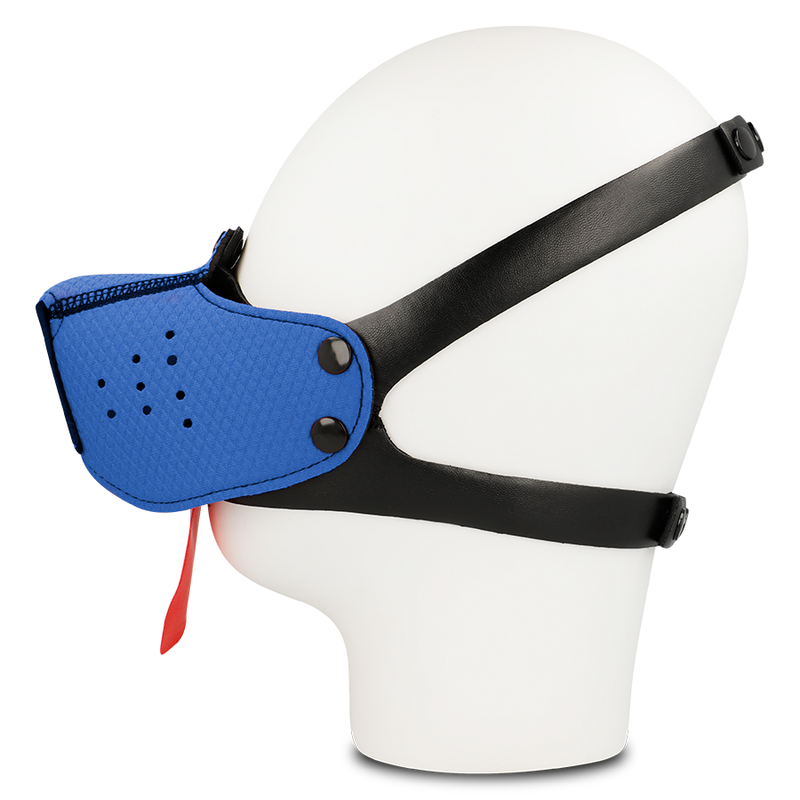 Ohmama Fetish Dog Muzzle Blue | Niks.fi verkkokauppa