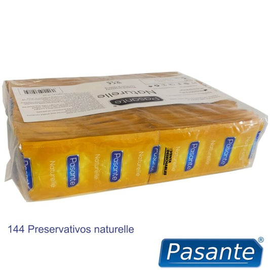 Pasante Condoms Naturelle Bag 144 Units | Niks.fi verkkokauppa